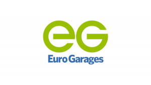 Logo EG Euro Garages 16:9 op witte achtergrond - Breda-Oosterhout, provincie Noord-Brabant